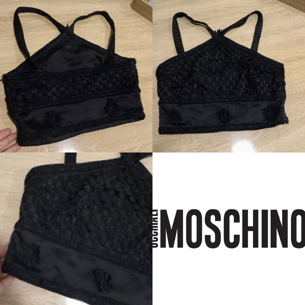 Moschino crop top sexy 
