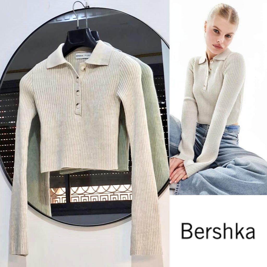 Bershka cropped à manches élargie neuf