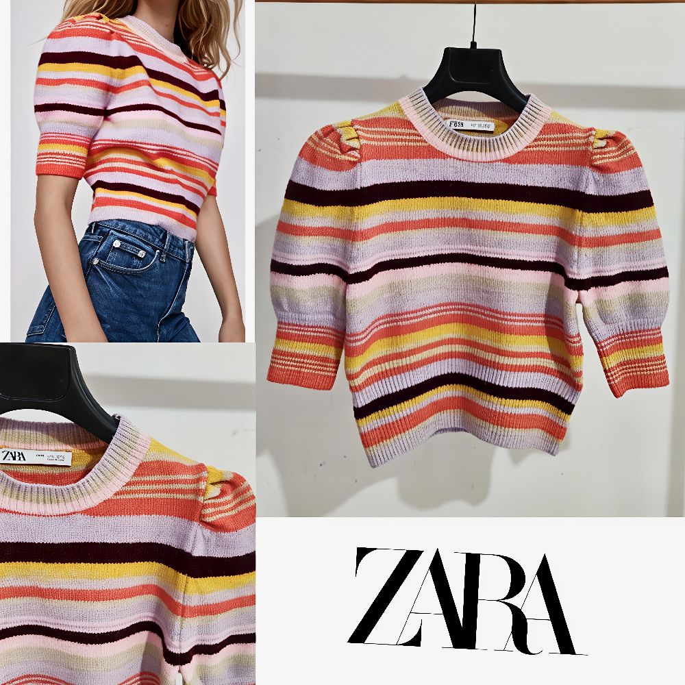Zara Trop stylé manches bouffantes 
