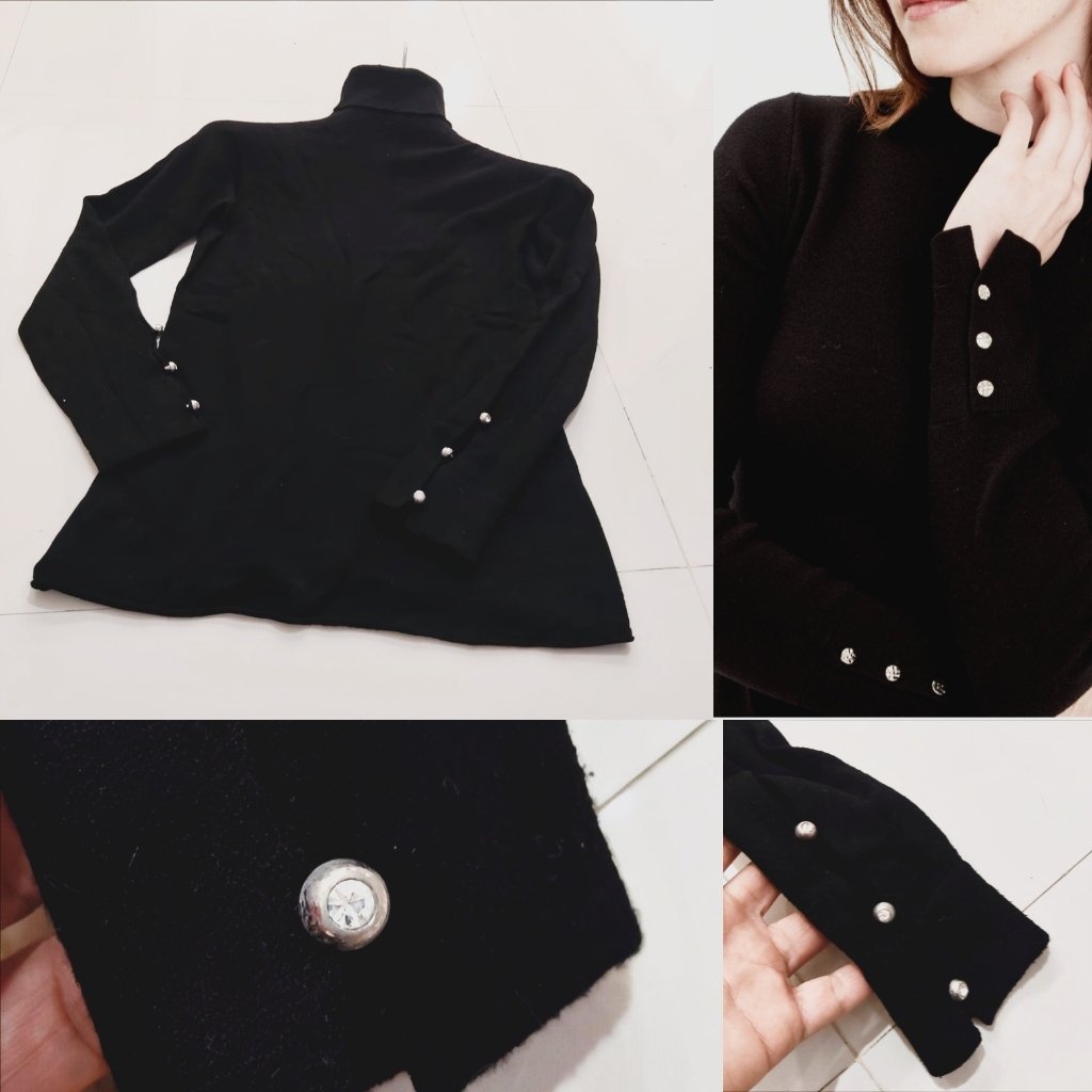Pull basique avec boutons