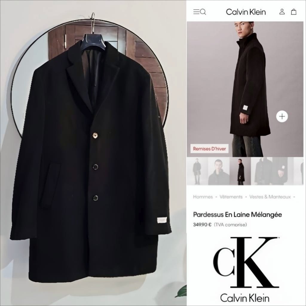 Calvin Klein Men avec laine neuf