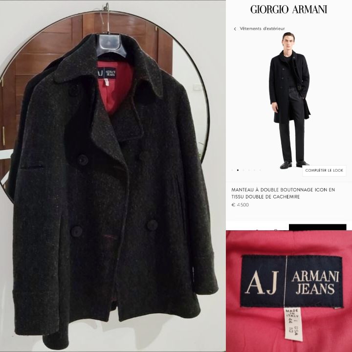 Armani Jeans Homme en Laine 
