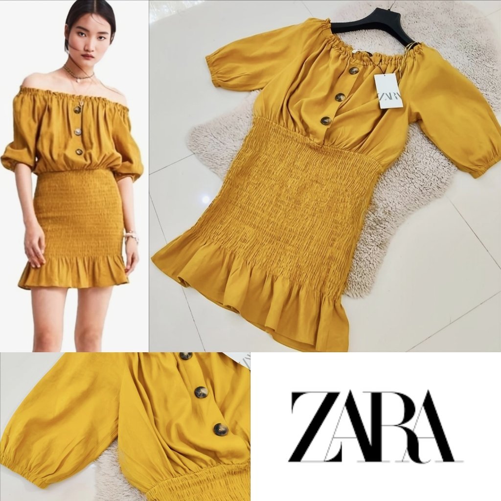Robe Zara kamraya/viscose neuve 