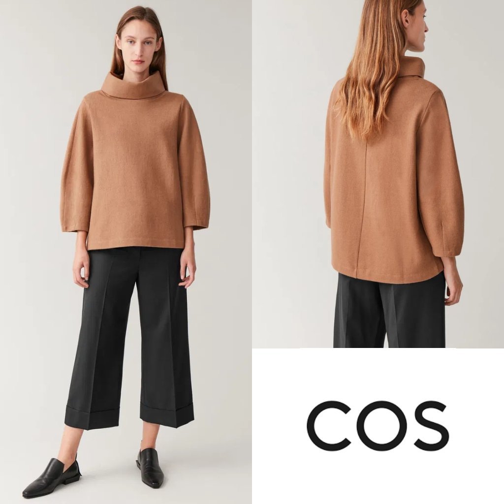 Cos 60% laine couleur Camel 