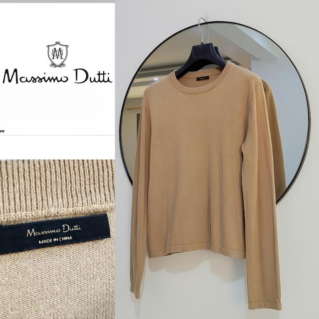 Massimo Dutti en cashemire Camel neuf 