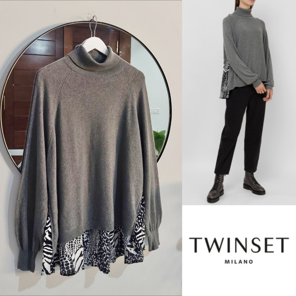 Twin-set en cashemire et laine neuf