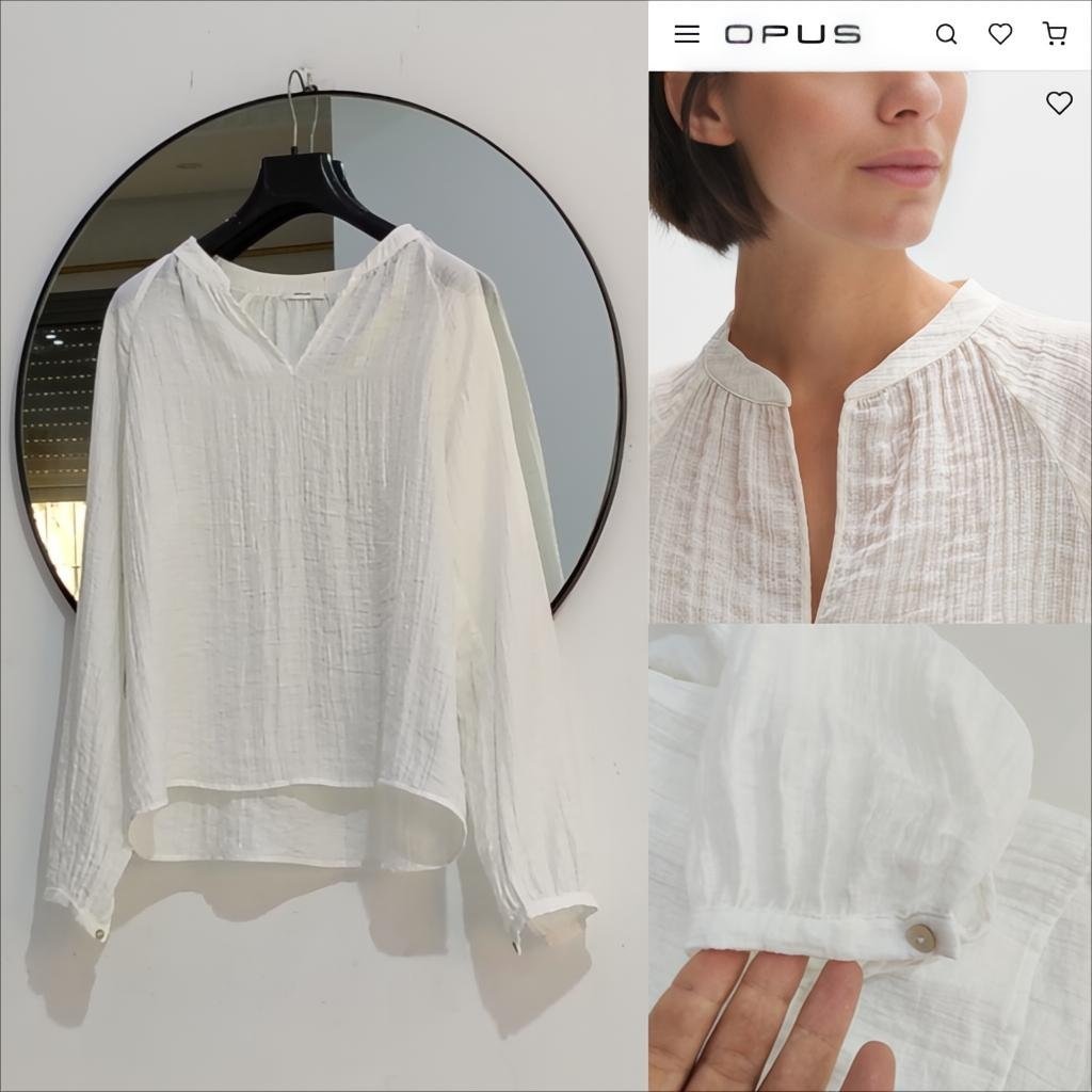 Opus Ferlina blouse kamraya/Viscose 