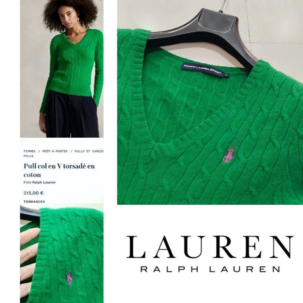 Polo Ralph Lauren 💯 laine d agneau 