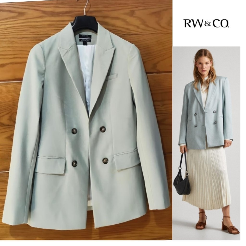 Blazer vert pastel Neuf 