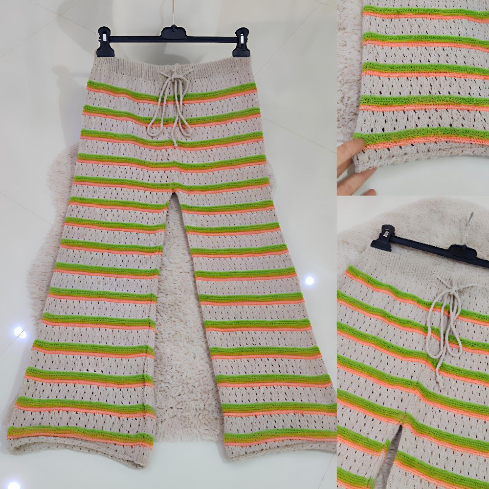 Pantalon en crochet très tendance 