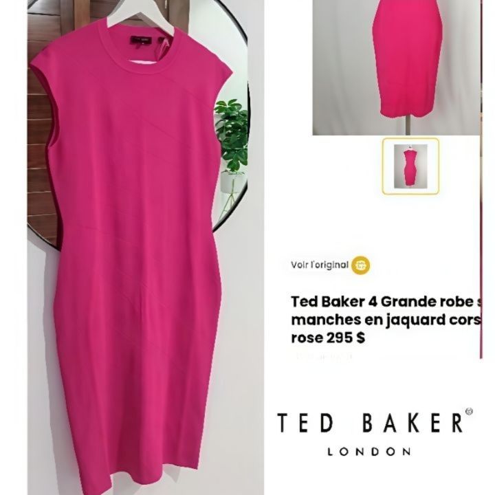 Ted Baker fushia Mi longue chic 