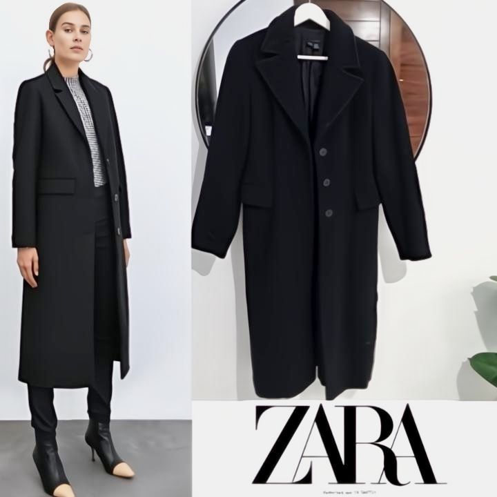Manteau Zara en Laine chic