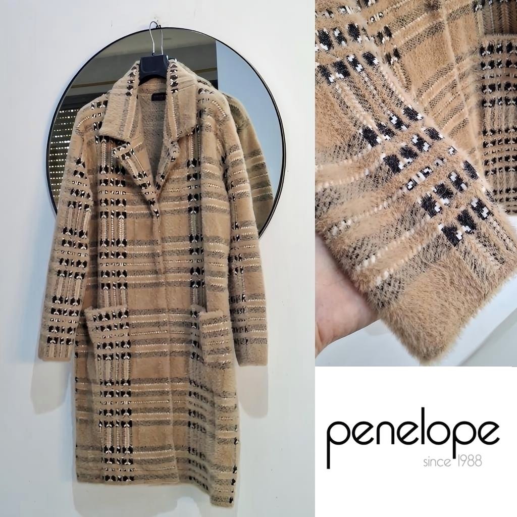 Penelope Leroy Paris manteau peluche neuf