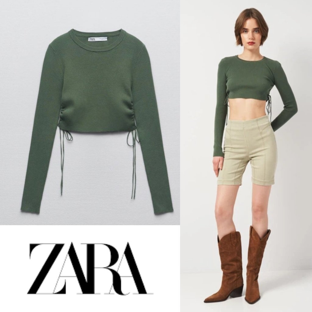 Zara cropped neuf
