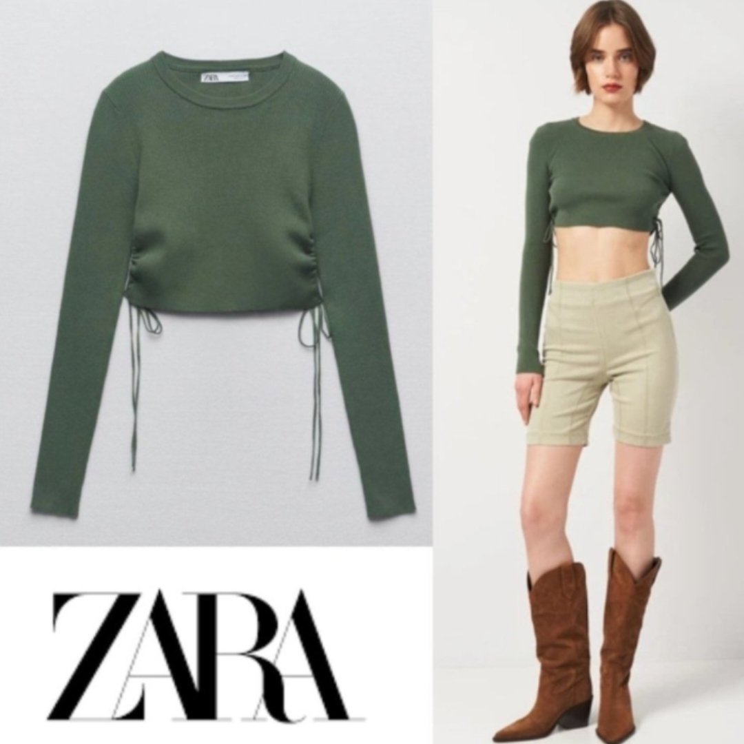 Zara cropped neuf
