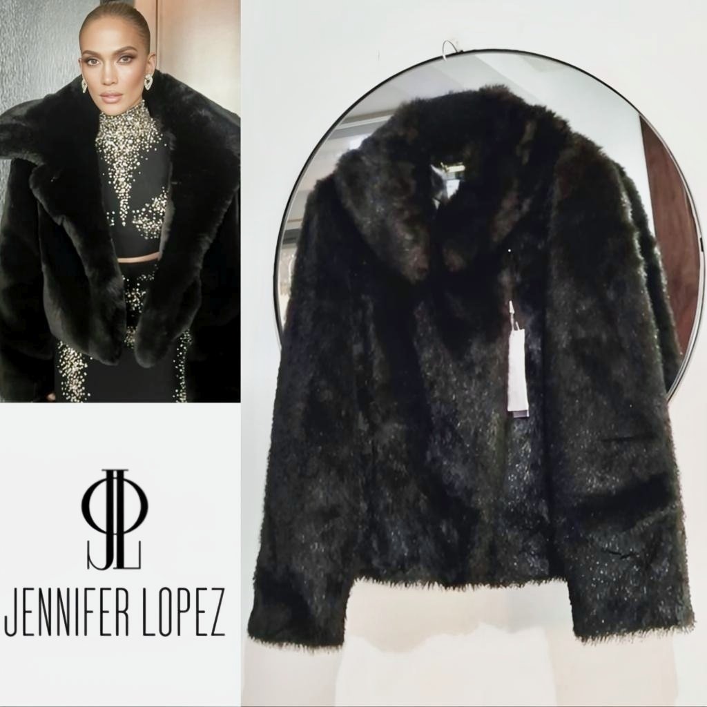 Manteau fourrure Jennifer Lopez Neuf 