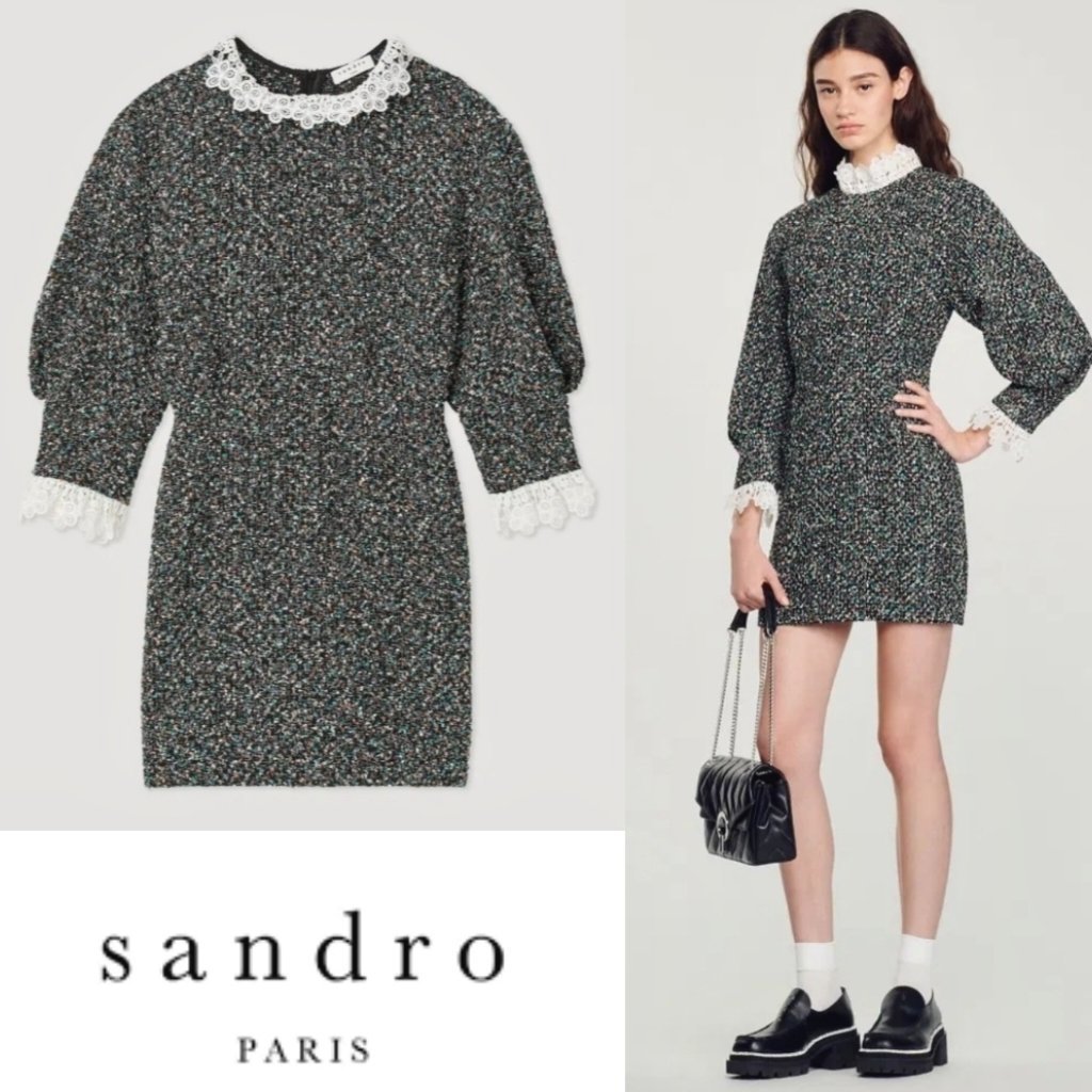 Sandro tweed Mini neuf