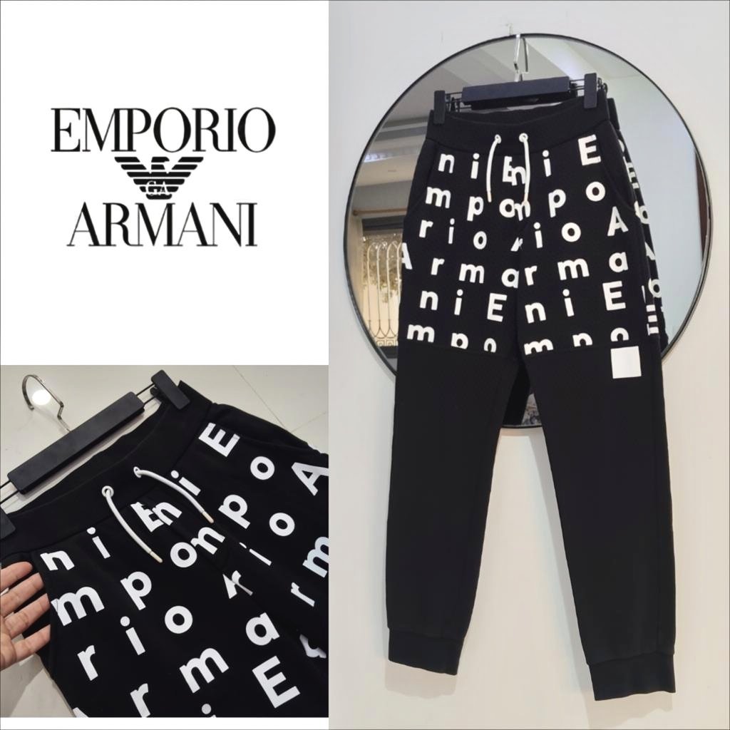 Emporio Armani jogger monogramme neuf 