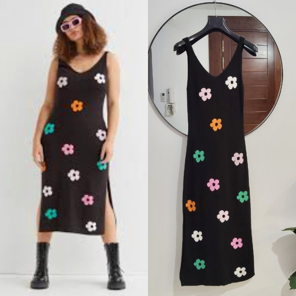 Robe en maille H&M longue neuve 