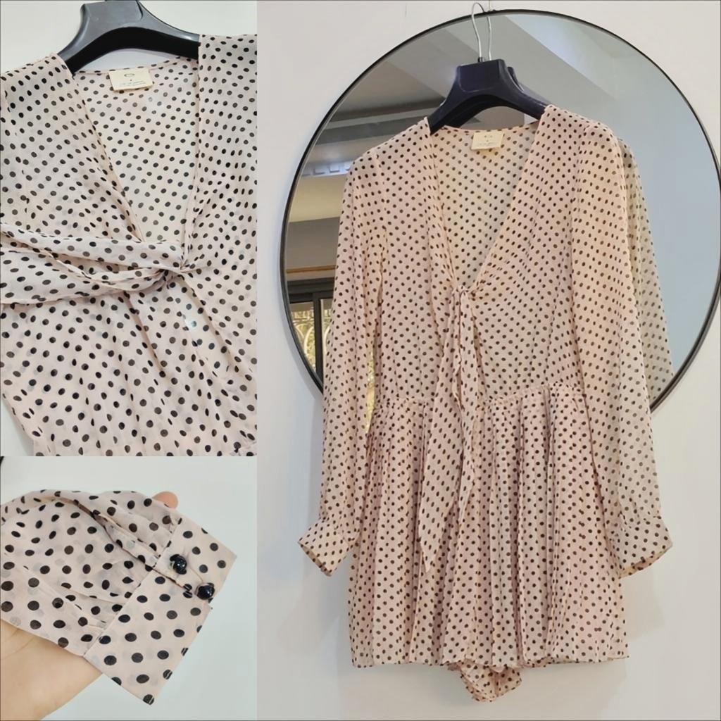 Pins&Needles combishort petits poins neuf