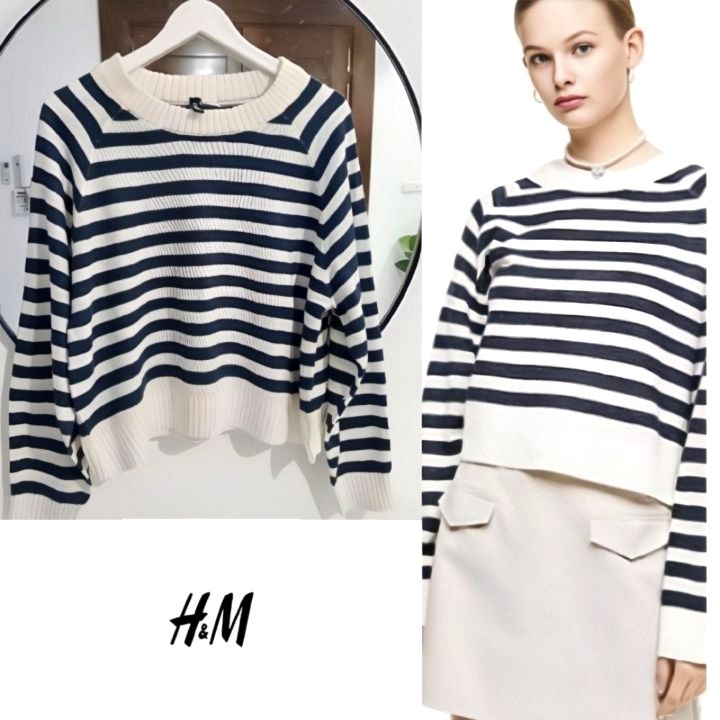 H&M à rayures neuf