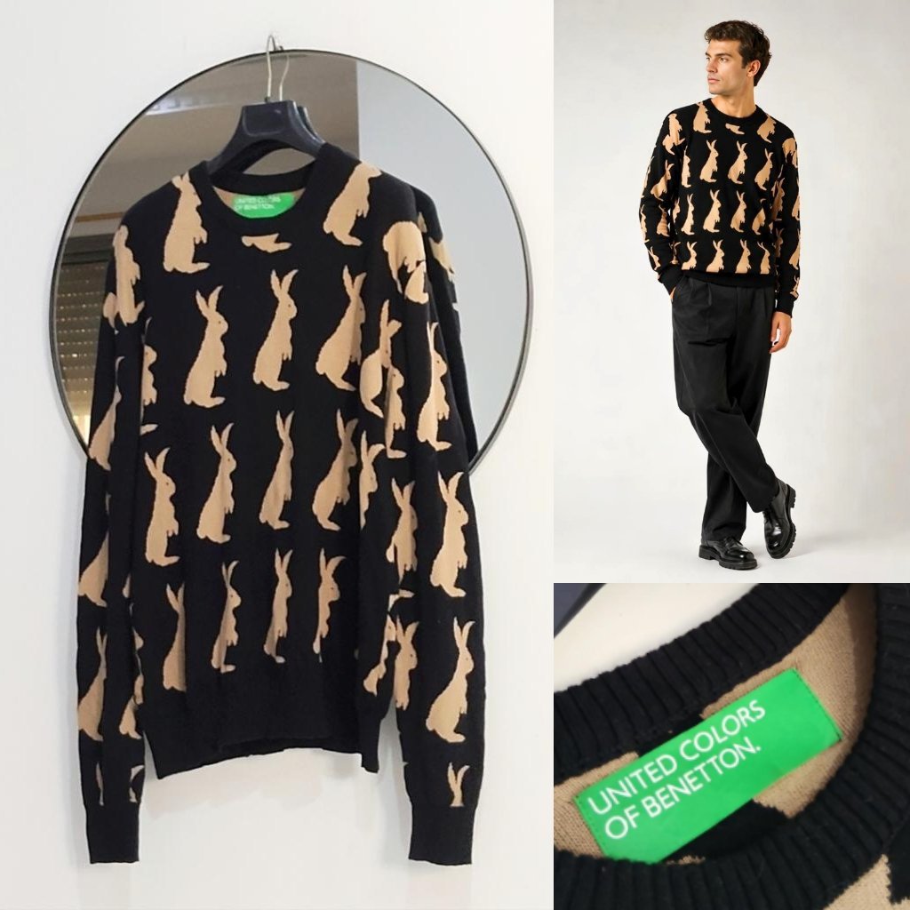 Pull Benetton Homme neuf