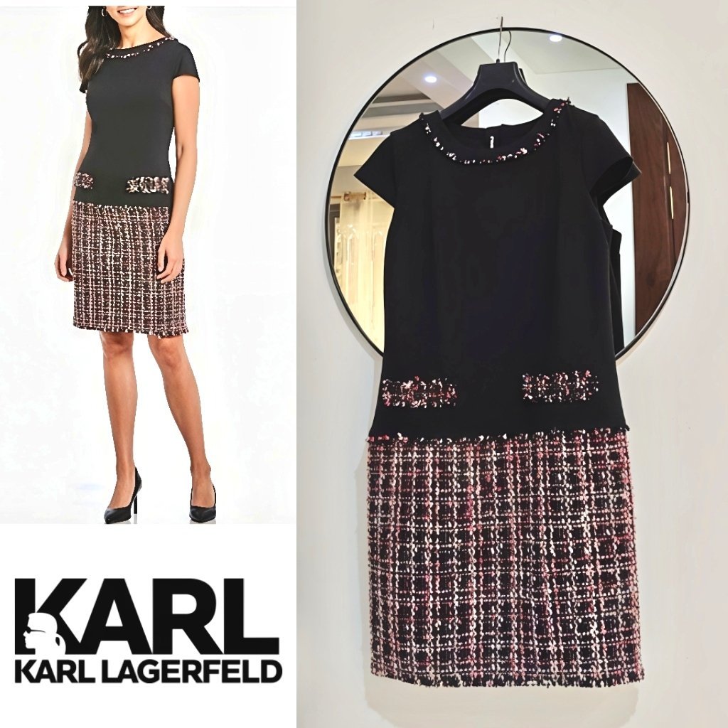 Karl Lagerfeld en tweed neuf