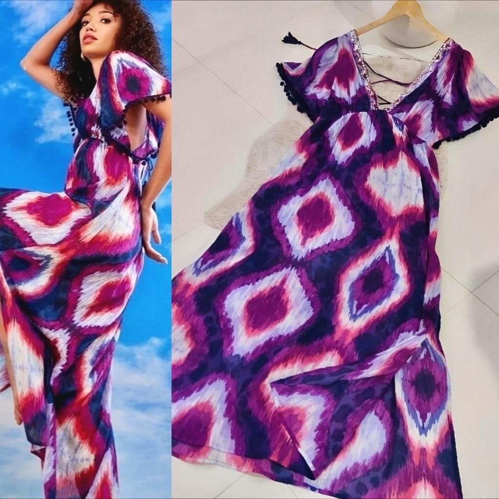 Robe caftan Monsoon Beach 