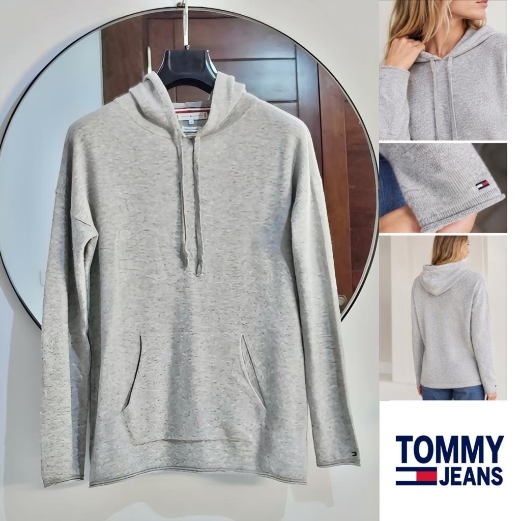 Tommy à capuche laine+cashemire neuf