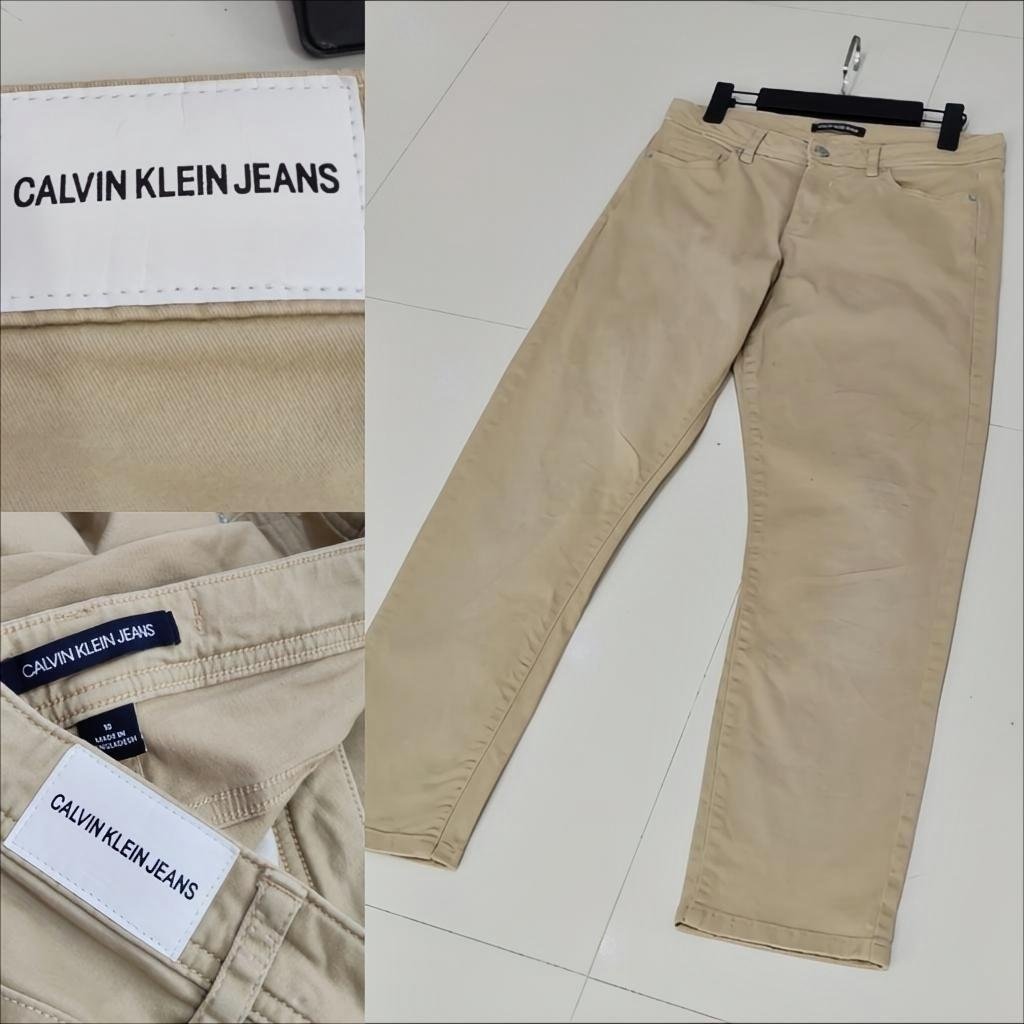 Calvin Klein jeans beige neuf