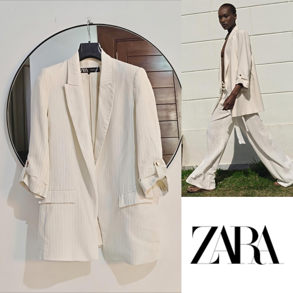 Blazer Zara crème neuf