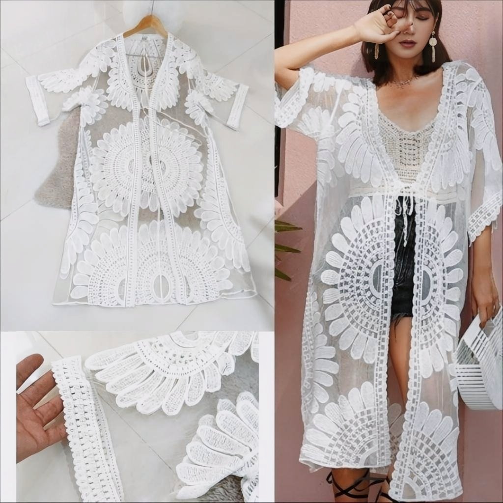 Kimono brodé neuf