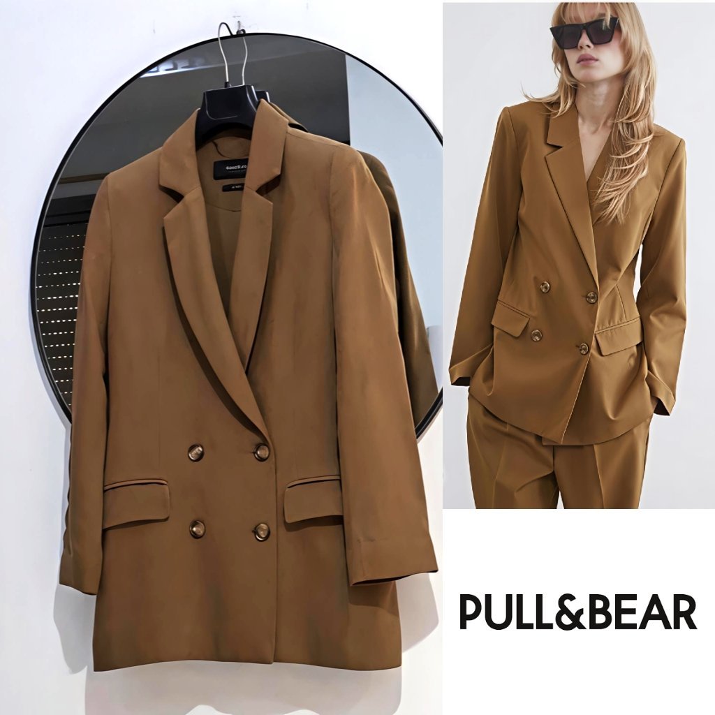 Blazer long vert olive neuf