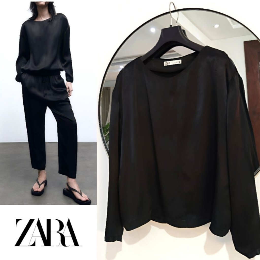 Zara satinée chic