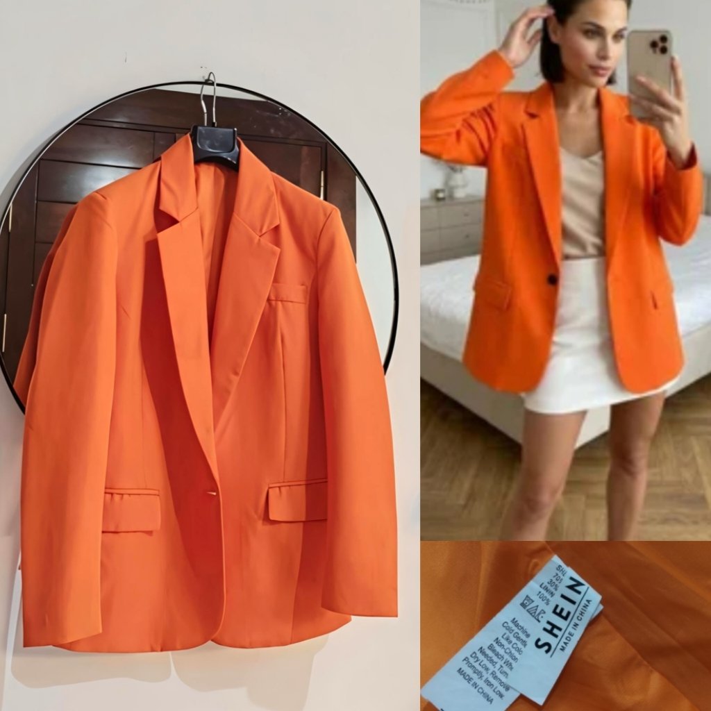 Blazer orange neuf
