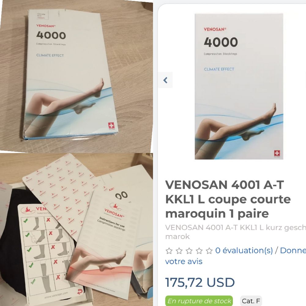 Des collants de compression Venosan neuves 