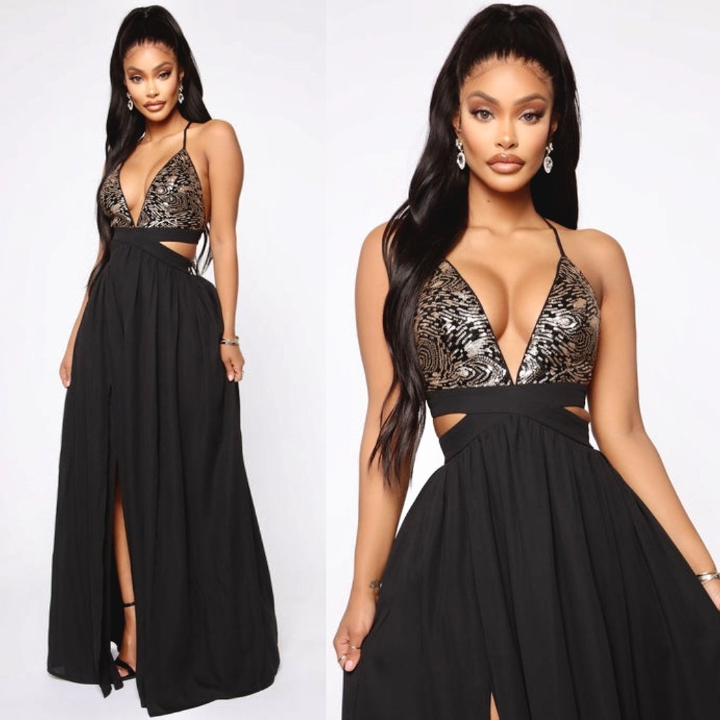 Robe Maxi soirée très stylée 
