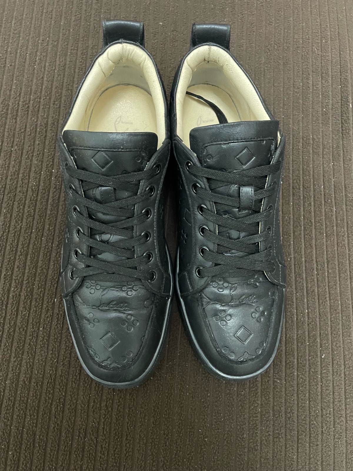 CHRISTIAN LOUBOUTIN LOUIS JUNIOR CUIR 