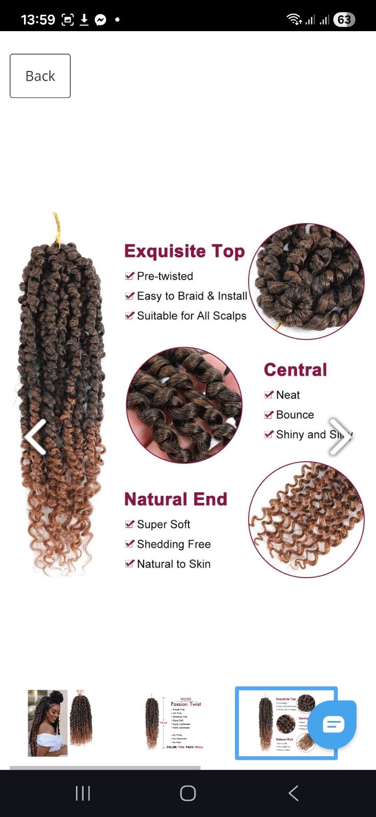 Passion Twist Hair - Passion Twist Crochet Hair 