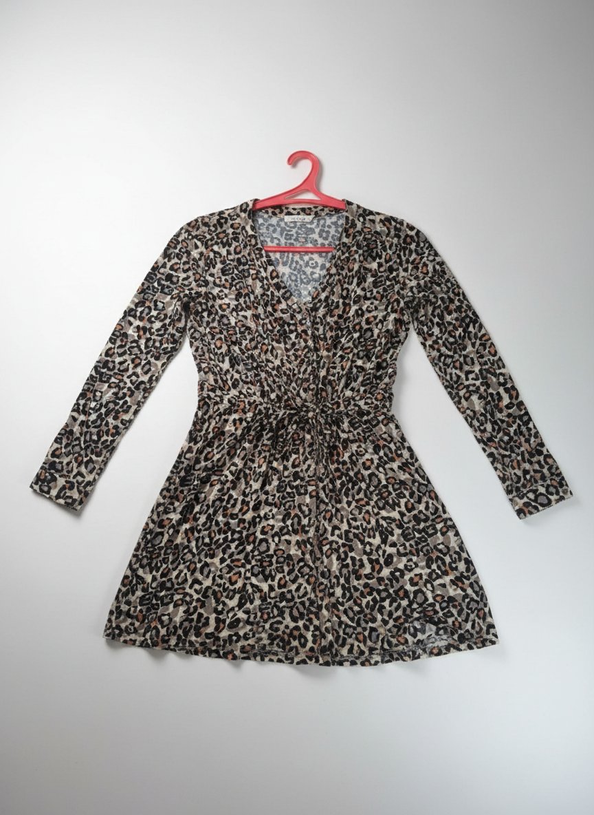 Robe chemise tigre