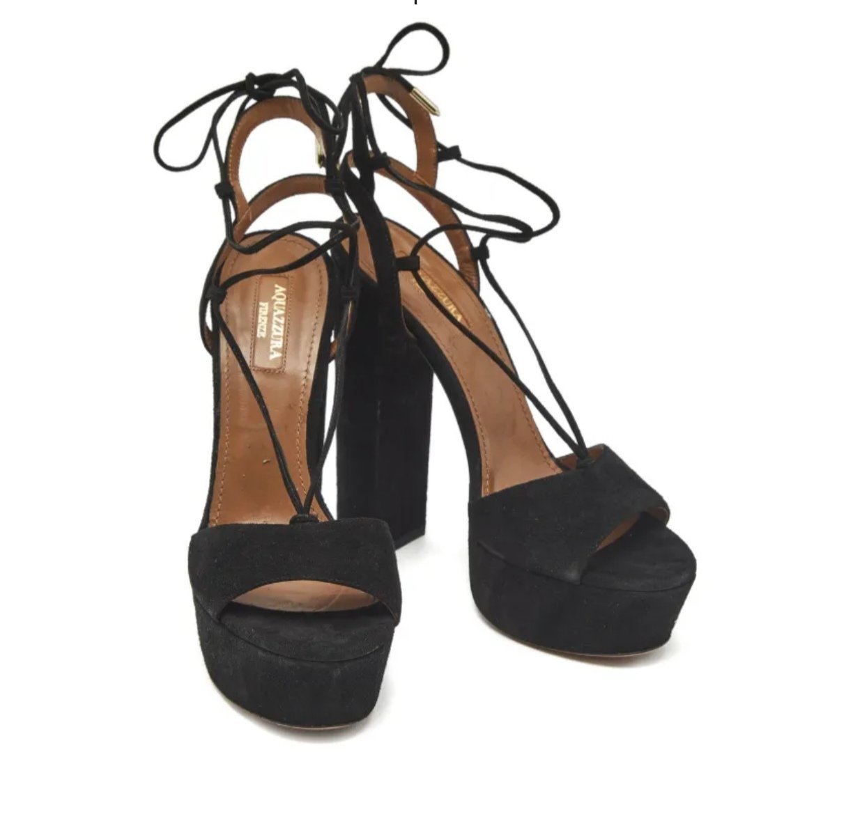 Sandales aquazzura à plate-forme pointure 39