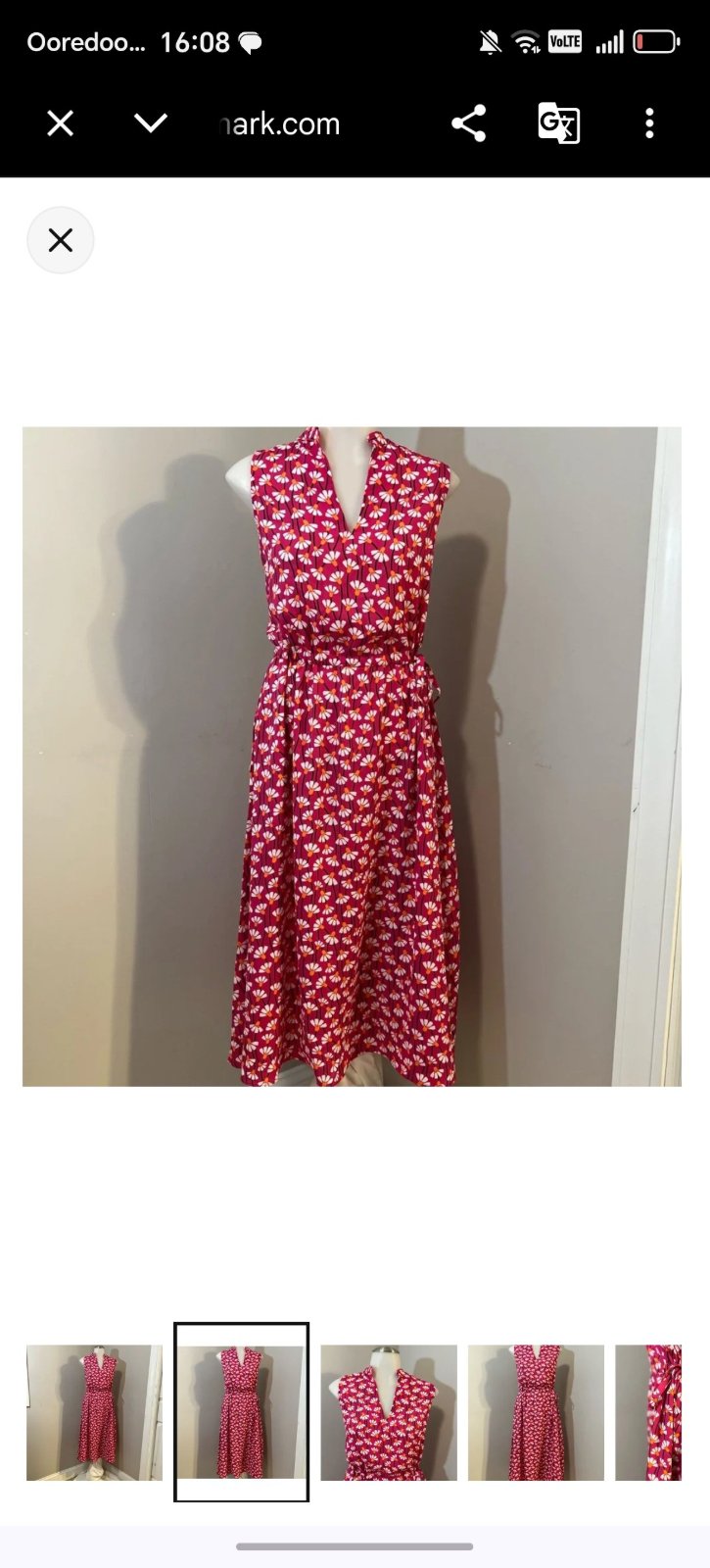 Robe maxi Anne Klein taille 42 