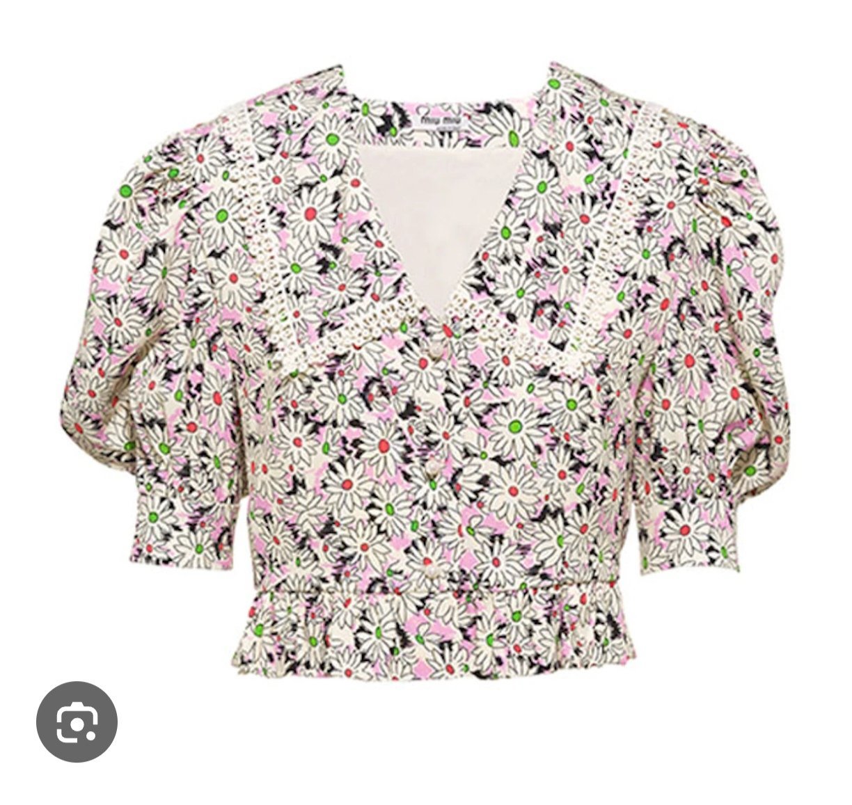 Haut Miu Miu authentique taille 38 