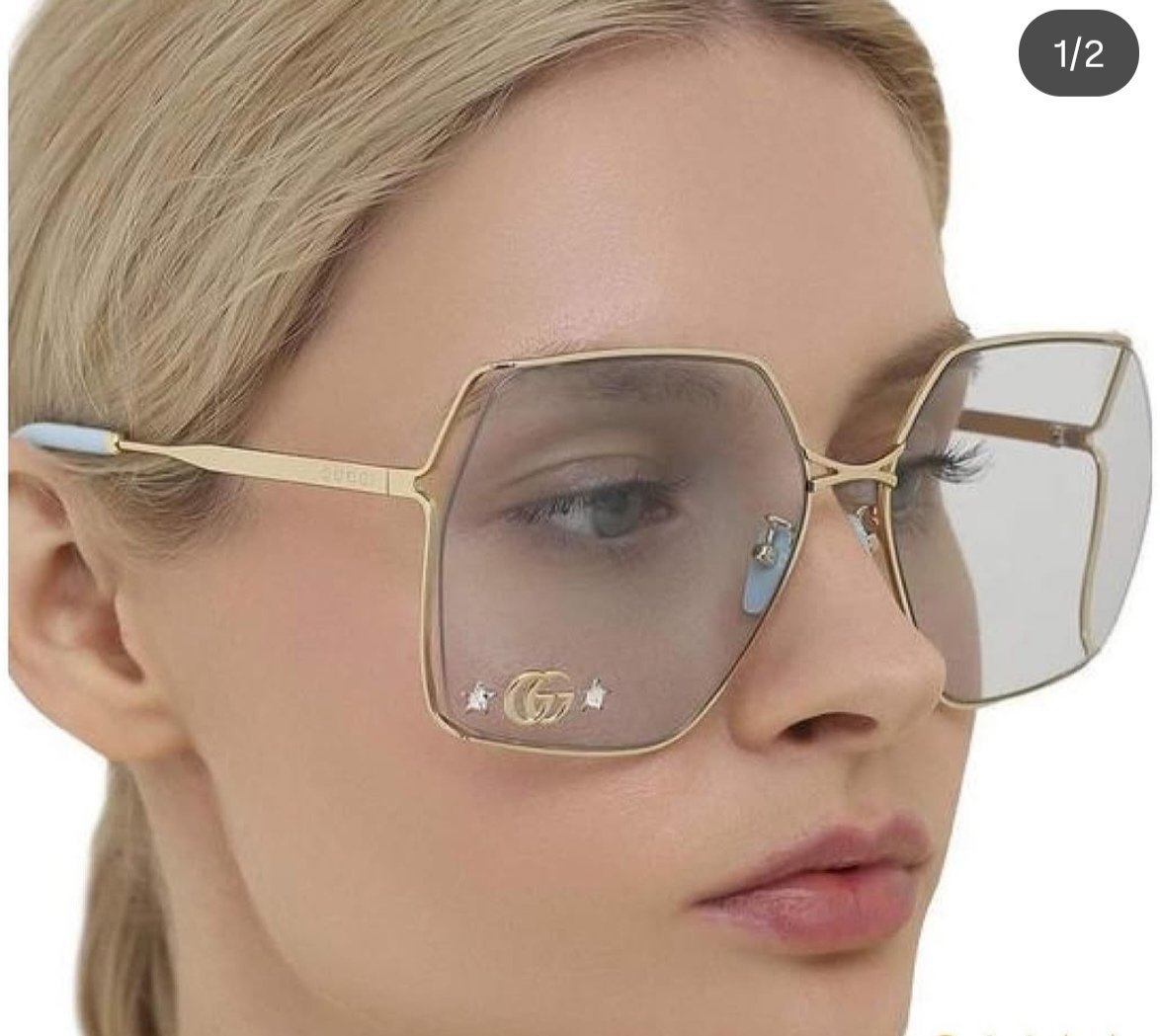 Lunettes Gucci portè 2 fois