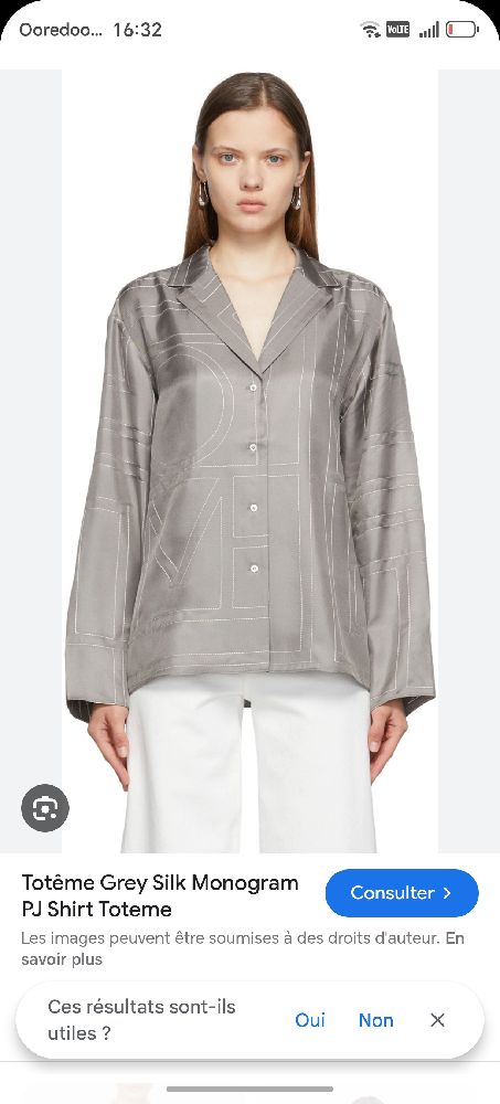 Chemise toteme taille 42