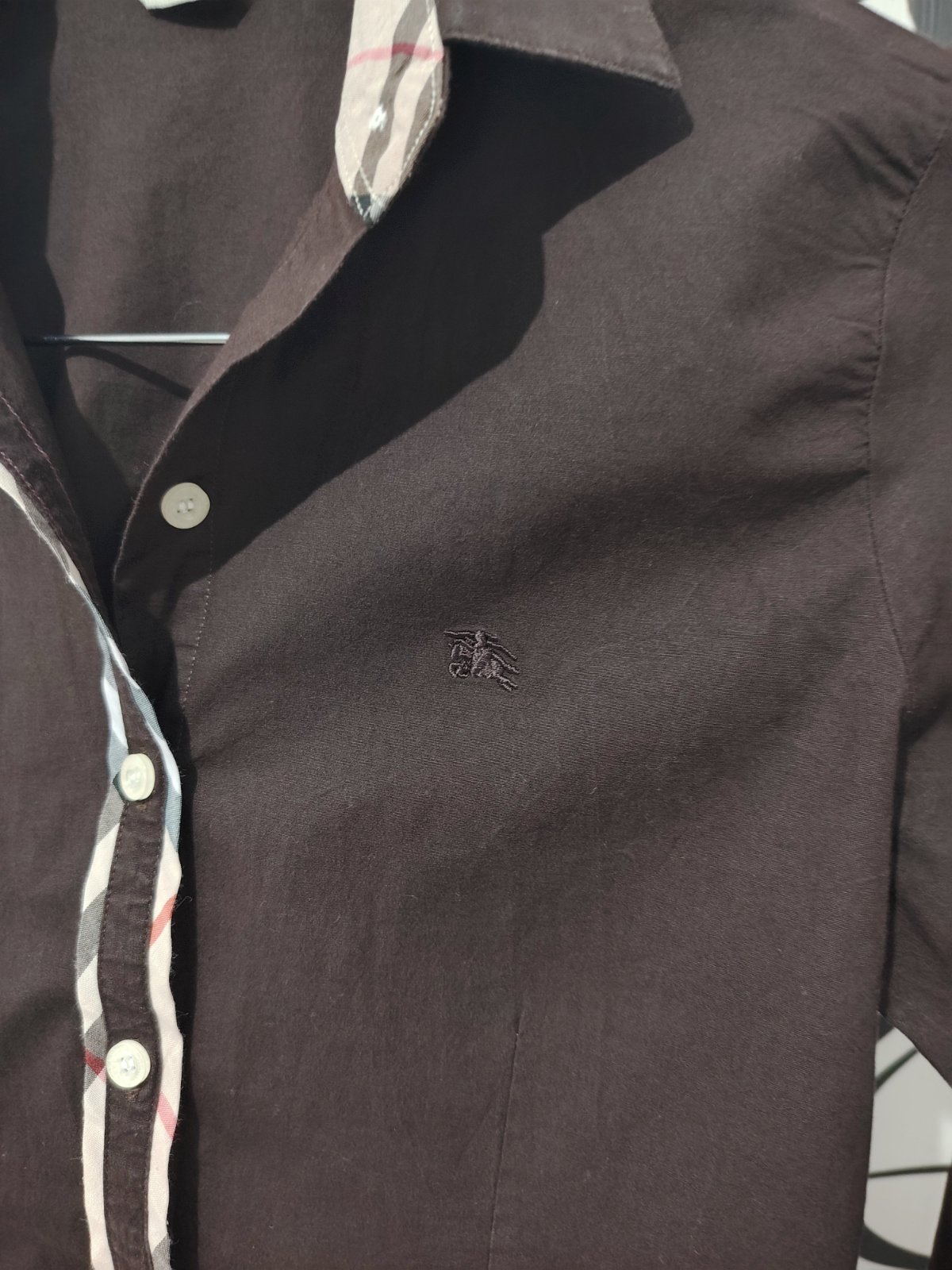 Chemise marron burberry taille m 