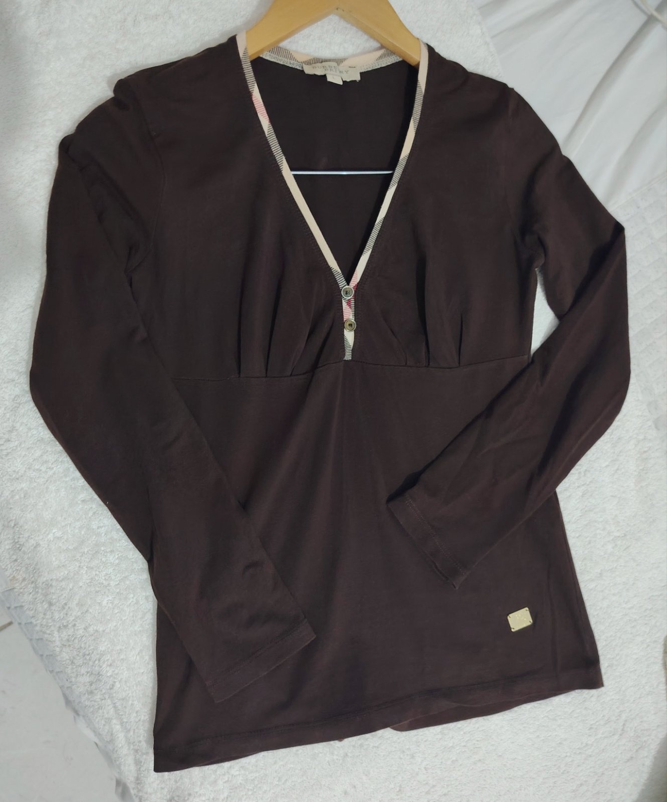 Pull burberry taille m petite l