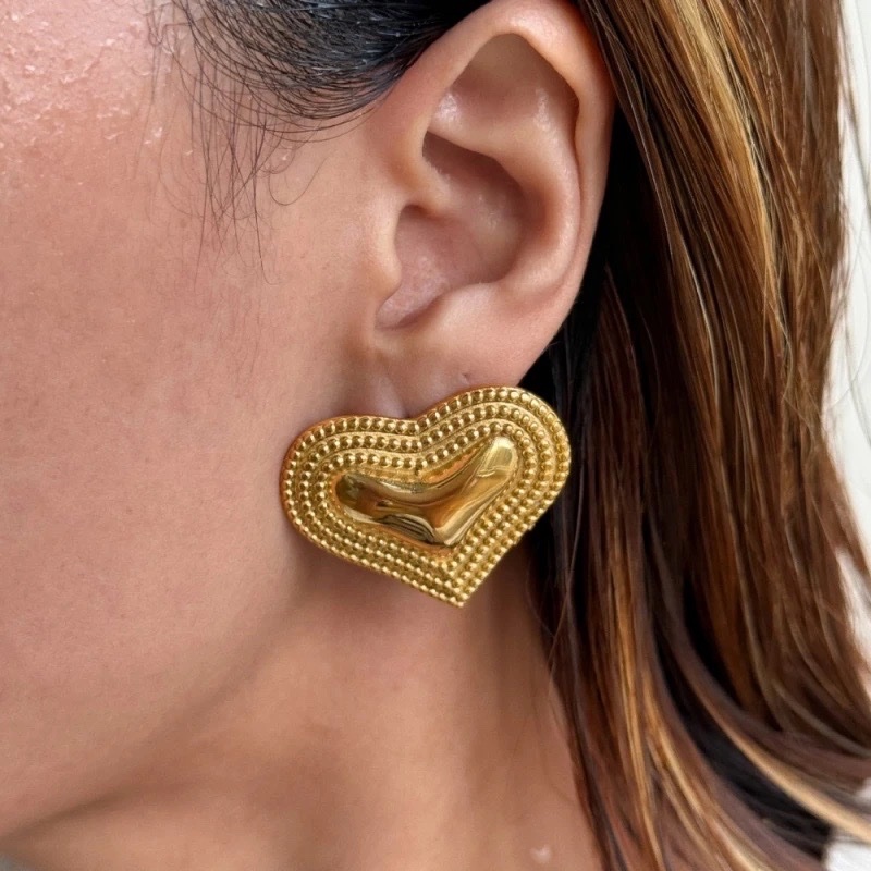 Boucles d'oreilles inoxydables