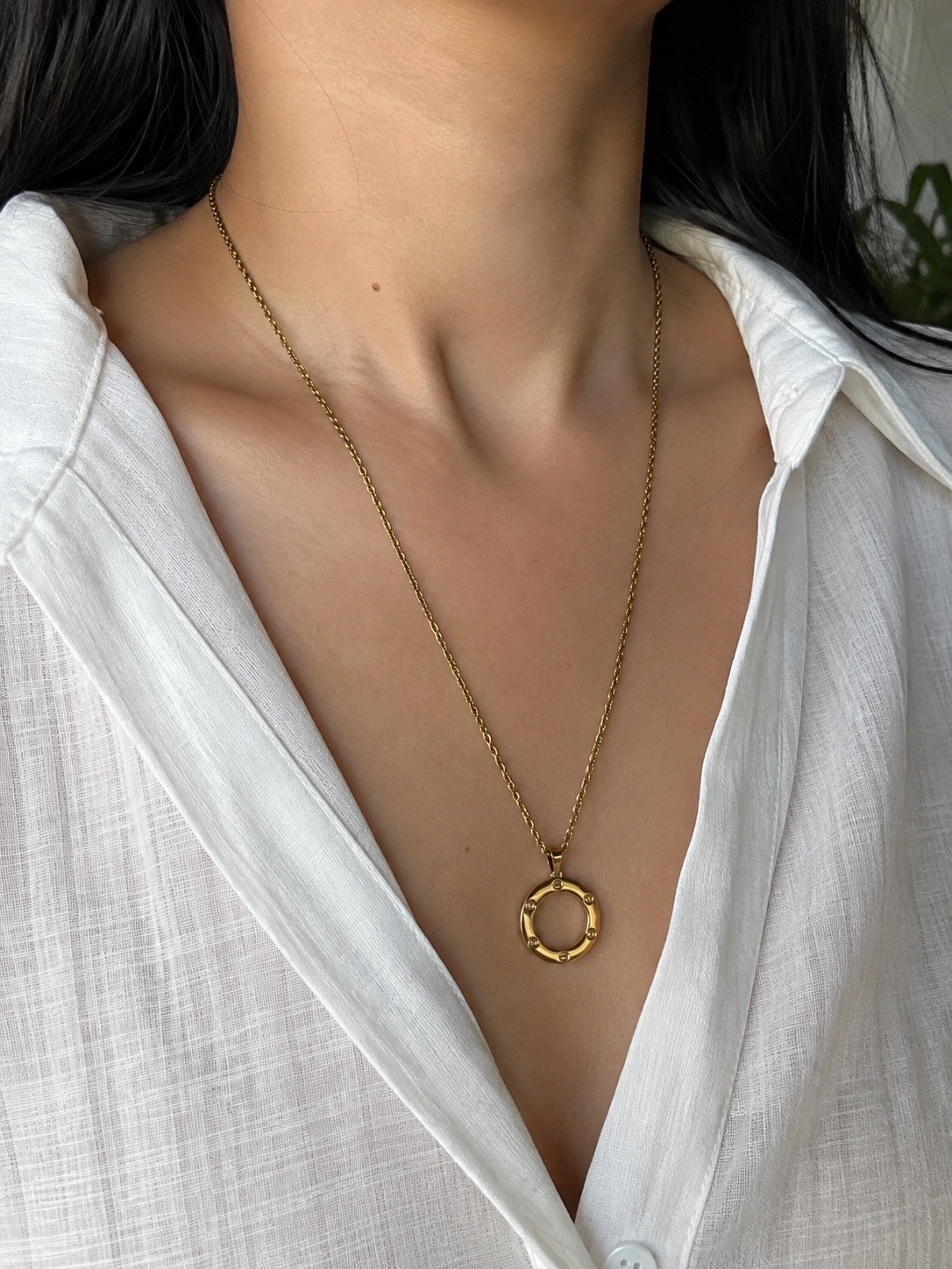 Collier cartier inoxydable 