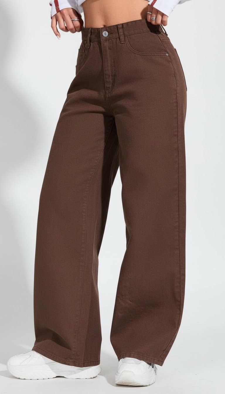 Pantalon maron